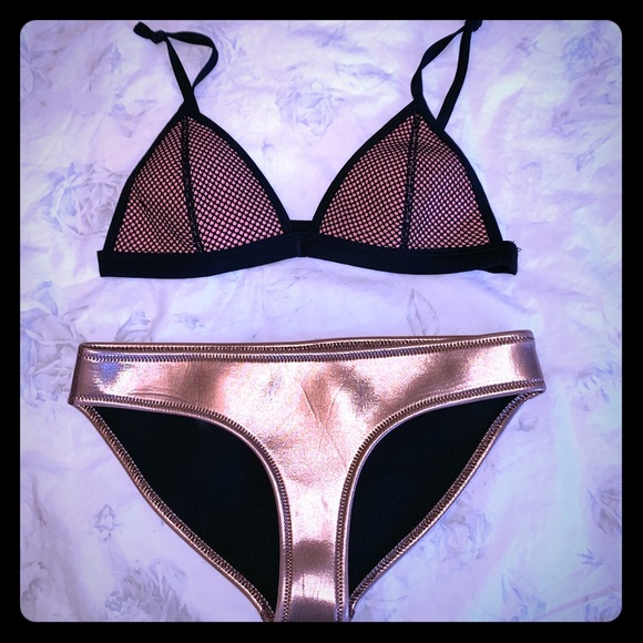 triangl swimwear Other - Triangl metallic bikini